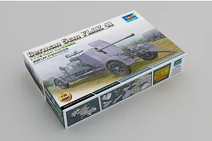 Trumpeter 1/35 German 5cm Flak 41 Anti-Aircraft Scaled Plastic Model Kit image 49503
