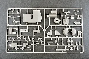Trumpeter 1/35 German 5cm Flak 41 Anti-Aircraft Scaled Plastic Model Kit image 49505