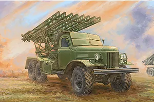 Trumpeter 1/35 Soviet 2B7 Multiple Rocket Launcher BM-13 NM Scaled Plastic Model Kit image 49544