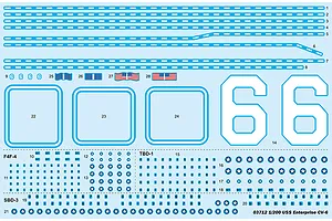 Trumpeter 1/200 USS Enterprise CV-6 Scaled Plastic Model Kit image 49606