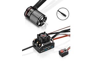 Hobbywing XeRun AXE 540L R2 2800Kv FOC Sensored Brushless 80A Motor and ESC Crawler Combo image 49683