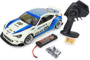 HPI RS4 Sport 3 Drift Subaru BRZ RC Drift Car Electric 1/10 Scale RTR image 4986