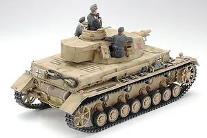 Tamiya 1/35 German Panzerkampfwagen IV Ausf.F Tank Scaled Plastic Model Kit image 49930
