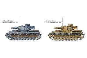 Tamiya 1/35 German Panzerkampfwagen IV Ausf.F Tank Scaled Plastic Model Kit image 49937