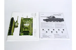 Trumpeter 1/16 1943 T-34-76 Medium Tank Scaled Plastic Model Kit image 49969