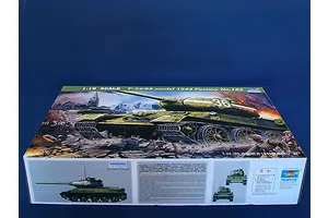 Trumpeter 1/16 1944 T-34/85 Type 147 Factory Medium Tank Scaled Plastic Model Kit image 49983