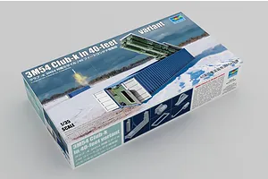 Trumpeter 1:35 3M-54 Club-K 40-Foot Container Missile Launch System Scaled Plastic Model Kit image 50017