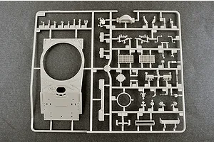 Trumpeter 1/35 Russian T-80BVM Battle Tank Scaled Plastic Model Kit image 50065