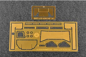 Trumpeter 1/35 Russian URAL-4320 Military Truck Scaled Plastic Model Kit image 50116