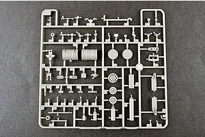 Trumpeter 1/35 Russian BREM-1M Armoured Recovery Vehicle Scaled Plastic Model Kit image 50171