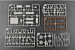 Trumpeter 1/35 Russian BREM-1M Armoured Recovery Vehicle Scaled Plastic Model Kit image 50173