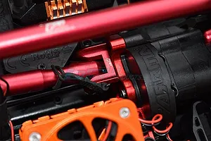 GPM Red Aluminium Front Lower Suspension Link Stabiliser w/ Hardware image 50202