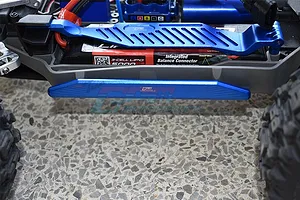 GPM Blue Aluminium Hoss 4X4 VXL Chassis Nerf Bars (Long Version) image 50213