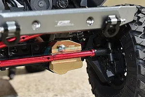 GPM Brass SCX10 III Front or Rear Differential Cover image 50230