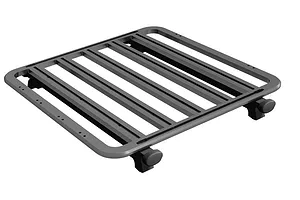 GPM Black Metal 1/10 160x155mm Roof Luggage Rack w/o Handle image 50252