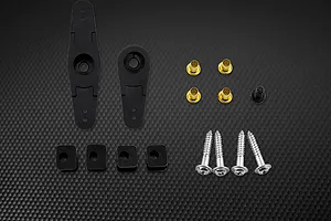 Power HD Blue Aluminium Standard Coreless 40kg 8.4v Steel Geared Waterproof Servo image 50515