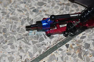 GPM Blue Aluminium Losi Mini-T & Mini-B 2.0 Rear Hubs 2Pcs image 50586