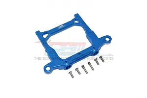 GPM Blue Aluminium 1/10 SCX10 III Jeep Gladiator Rear Bumper Mount w/ Hardware image 50613
