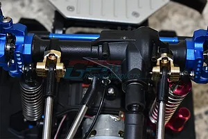 GPM Brass TRX-4 Front Suspension Link Axle Mount Set image 50646