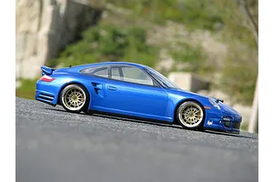 HPI 1/10 Porsche 911 Turbo 997 Unpainted Body Shell image 5066