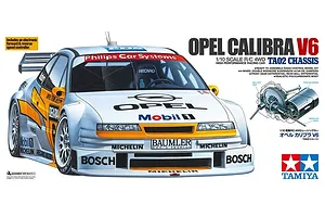 Tamiya TA-02 Opel Calibra V6 RC Touring Car Electric 4WD 1/10 Scale Kit image 50847