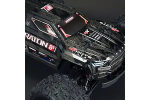 ARRMA Kraton Extreme Bash RC Truggy Electric 4WD 1/5 Scale Roller - Black image 50956