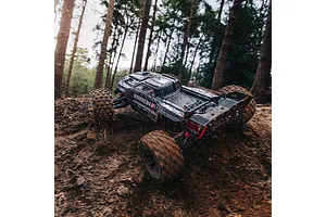 ARRMA Kraton Extreme Bash RC Truggy Electric 4WD 1/5 Scale Roller - Black image 50974