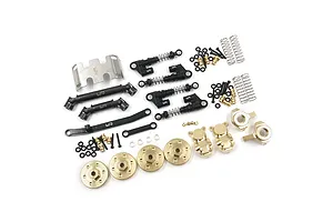 Yeah Racing SCX24 C10 Jeep (133.7mm Wheelbase) Complete Metal Upgrade Set image 51064