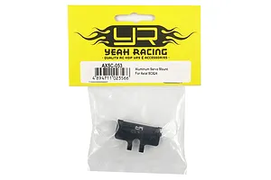 Yeah Racing Black Aluminium SCX24 Servo Mount image 51079