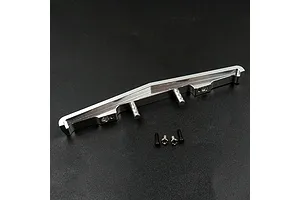 Yeah Racing Silver Aluminium SCX24 C10 Jeep Front Bumper image 51081
