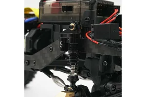 Yeah Racing Black Aluminium SCX24 Shock Set 2Pcs image 51086