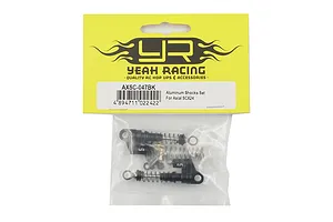 Yeah Racing Black Aluminium SCX24 Shock Set 2Pcs image 51087