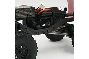 Yeah Racing Graphite SCX24 Chassis Rails image 51093
