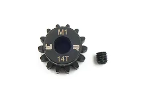 Yeah Racing HD Steel 14T 1Mod Pinion Gear image 51113