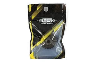 Yeah Racing HD Steel 28T 1Mod Pinion Gear in its original branded plastic packaging.