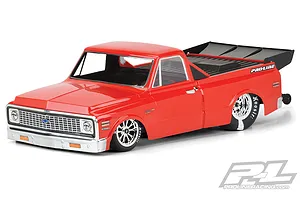 Pro-Line 1/10 1972 Chevrolet C10 Drag Car Unpainted Body Shell image 51236