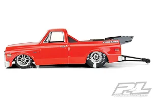 Pro-Line 1/10 1972 Chevrolet C10 Drag Car Unpainted Body Shell image 51237