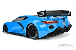 Pro-Line 1/7 Chevrolet Corvette C8 Unpainted Body Shell w/ Decal Sheet image 51248