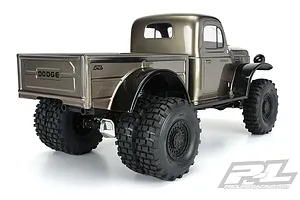 Pro-Line 1.9" Black Plastic Carbin Dually Internal Beadlock Rock Crawler Rims 2Pcs image 51277