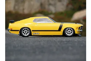 HPI 1/10 1970 Ford Mustang Boss 302 Unpainted Body Shell image 5129