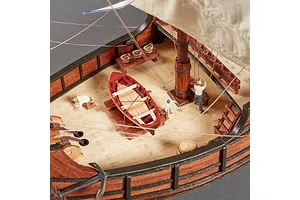 Artesania Latina 1/65 Santa Maria Caravel (nao) Scaled Wooden Model Ship Kit image 51313
