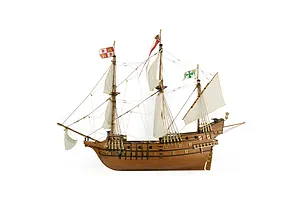 Artesania Latina 1/90 Spanish Galleon San Francisco II w/ Figurines Scaled Wooden Model Ship Kit image 51315