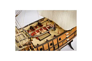 Artesania Latina 1/90 Spanish Galleon San Francisco II w/ Figurines Scaled Wooden Model Ship Kit image 51319