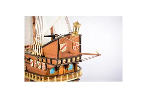Artesania Latina 1/90 Spanish Galleon San Francisco II w/ Figurines Scaled Wooden Model Ship Kit image 51321