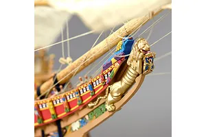Artesania Latina 1/65 1628 Swedish Vasa Warship w/ Figurines Scaled Wooden Model Ship Kit image 51349