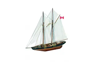 Artesania Latina 1/75 Canadian Bluenose II Schooner Scaled Wooden Model Ship Kit image 51369