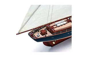 Artesania Latina 1/75 Canadian Bluenose II Schooner Scaled Wooden Model Ship Kit image 51370
