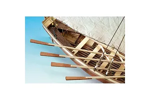 Artesania Latina 1/25 San Juan Nepomuceno (Captain Boat) Scaled Wooden Model Ship Kit image 51389