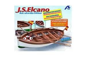 Artesania Latina 1/35 Spanish Juan Sebastian Elcano Lifeboat Scaled Wooden Model Ship Kit image 51393
