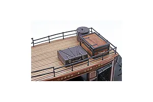 Artesania Latina 1/10 1848 American Stage Coach Scaled Wooden Model Kit image 51419